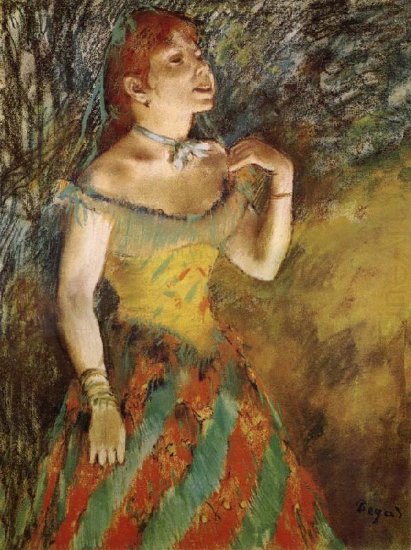 New Singer, Edgar Degas